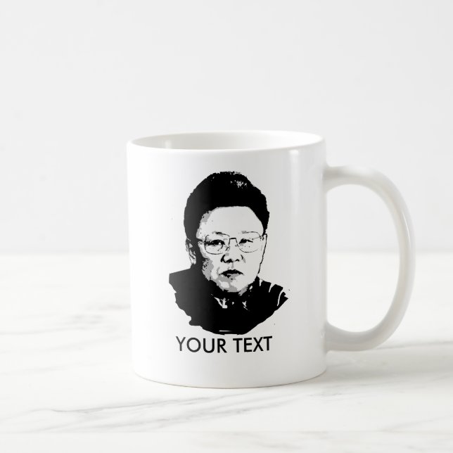 Taza De Café Kim Jong Il (Derecha)