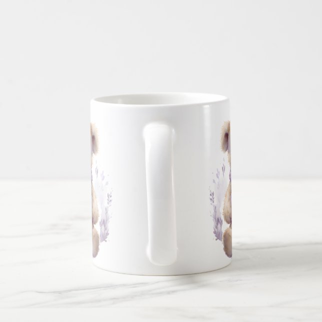 Taza De Café Kind Heart Gentle Bear Mug (Mango)