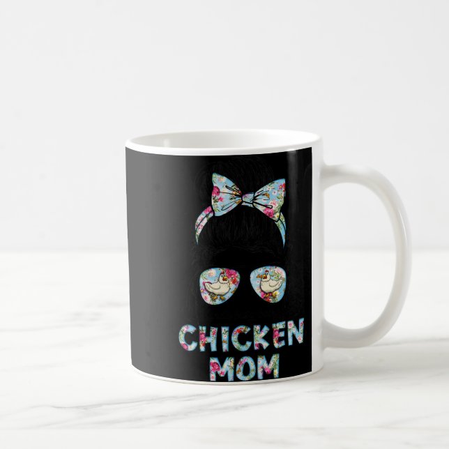 Taza De Café Kinda Busy Being A Chicken Mom New Mom Mother's Da (Derecha)