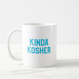 Taza De Café Kinda Kosher Gracioso Pareve Judío de Kashrut