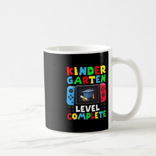 Taza De Café Kindergarten Level Complete Graduation Cl 2025 Gam (Derecha)