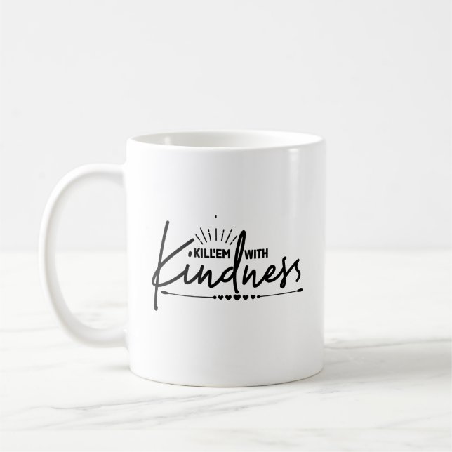 Taza De Café Kindness de moda (Izquierda)