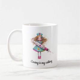 Taza De Café Kindness Is My Calling – Nurse Mug