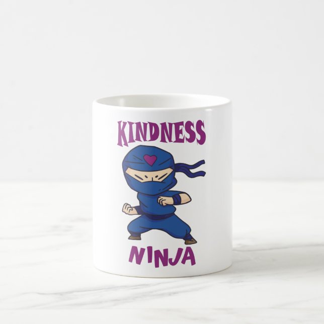 Taza De Café Kindness Ninja, Fight against Bullying (Centro)