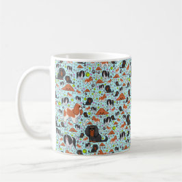 Taza De Café King Charles Spaniel Mug, Azul