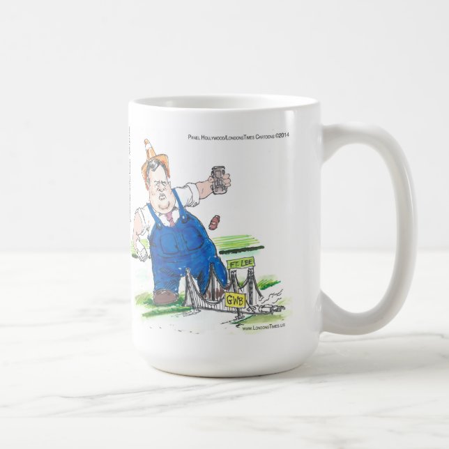Taza De Café King Christie y GW Bridge Funny (Derecha)