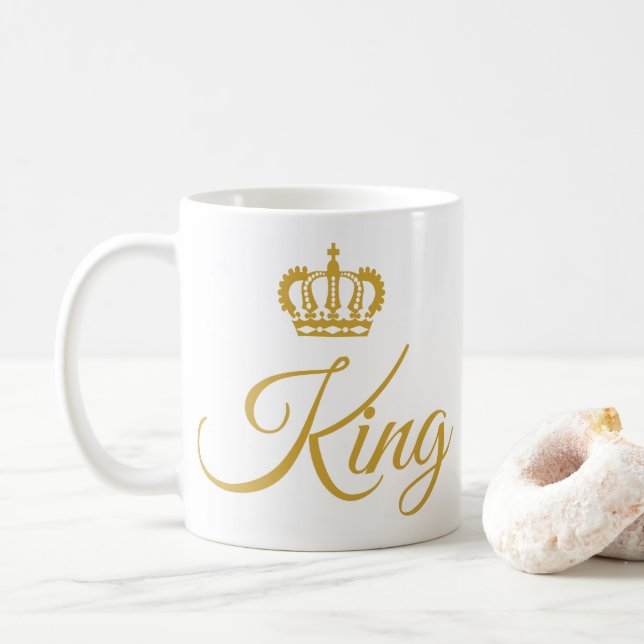 Taza De Café King Classic Mug (Con donut)