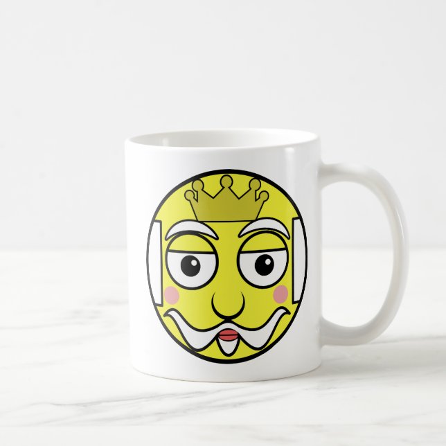 Taza De Café King Face Coffee Mug (Derecha)