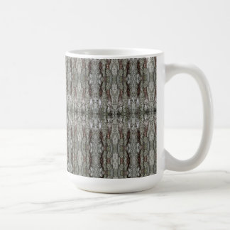 Taza De Café Kingdom Tree Bark Patterned