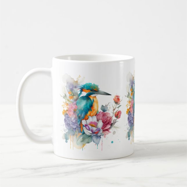 Taza De Café Kingfisher Bird Mug (Izquierda)