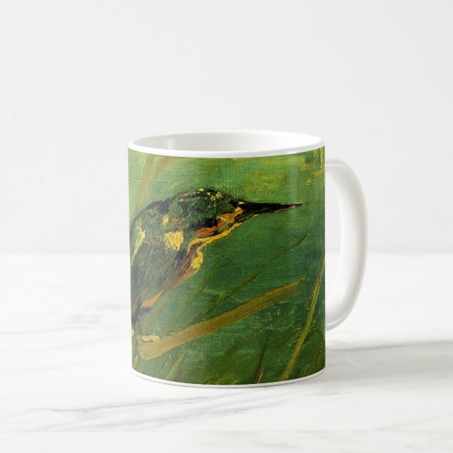 Taza De Café Kingfisher por Vincent van Gogh (Anverso derecho)
