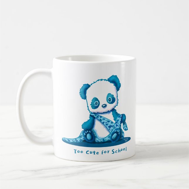 Taza De Café KiniArt Panda Cub (Izquierda)