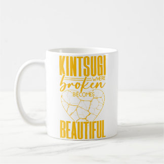 Taza De Café Kintsugi Kintsukuroi Arte Japonés Imperfecto Pott