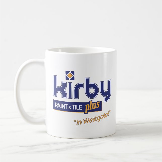 Taza De Café Kirby Paint y Tile Plus (Izquierda)