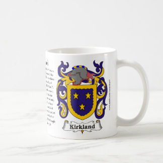 Taza De Café Kirkland, el origen, el significado y el escudo