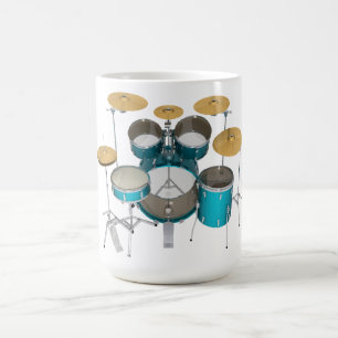 Taza De Café Kit de batería Aqua / Turquesa:
