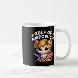 Taza De Café Kit de gato Trump para el pelo del Golfo de Estado