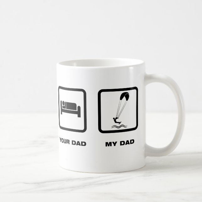 Taza De Café Kiteboarding (Derecha)