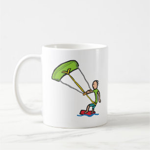 Taza De Café Kiteboarding