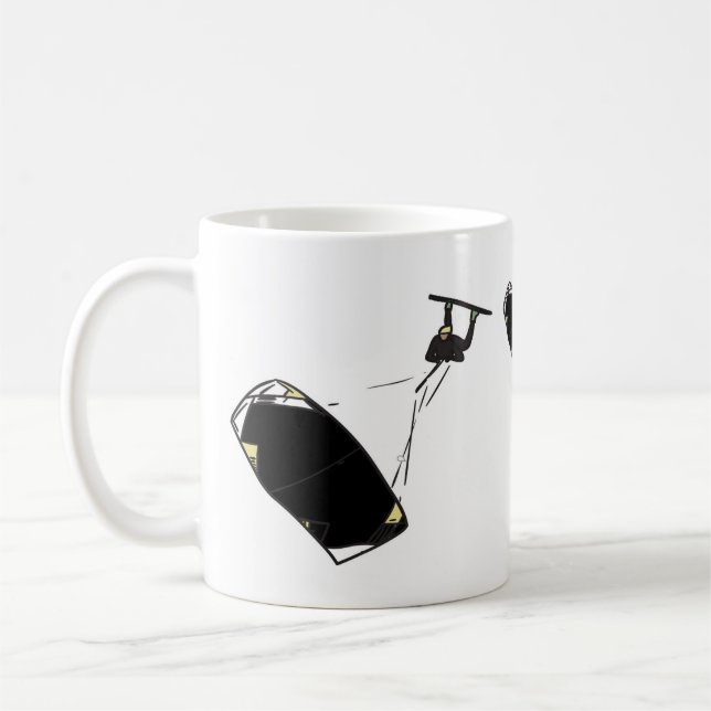 Taza De Café Kiteboarding - Kiteloop (Izquierda)