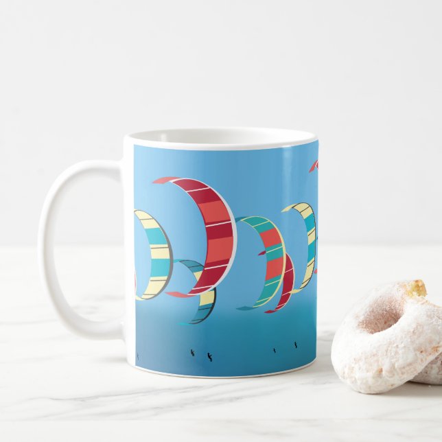 Taza De Café Kitesurf (Con donut)