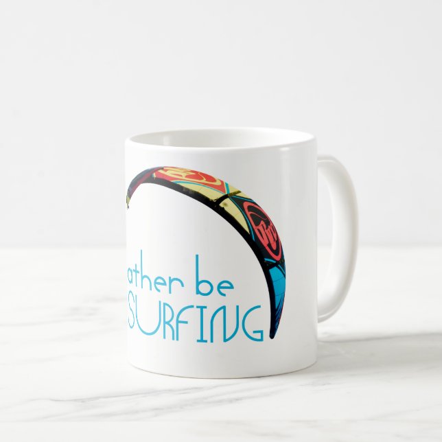 Taza De Café Kitesurf (Anverso derecho)