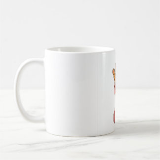 Taza De Café Kitten in Christmas Stocking Surprise
