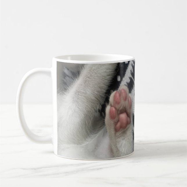 Taza De Café Kitten Mug, Cat Love, Funny Mug (Izquierda)