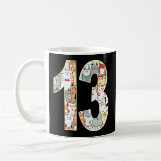 Taza De Café Kitty 13 13.ª