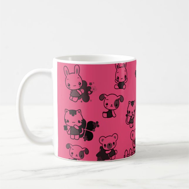 Taza De Café Kitty Coffee Mug (Izquierda)