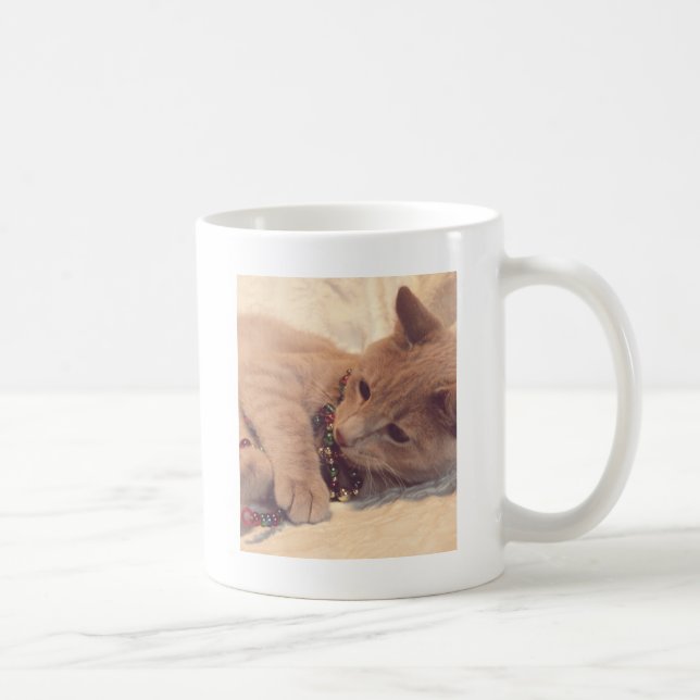 Taza De Café Kitty de Navidad vintage (Derecha)