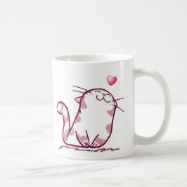 Taza De Café Kitty Love
