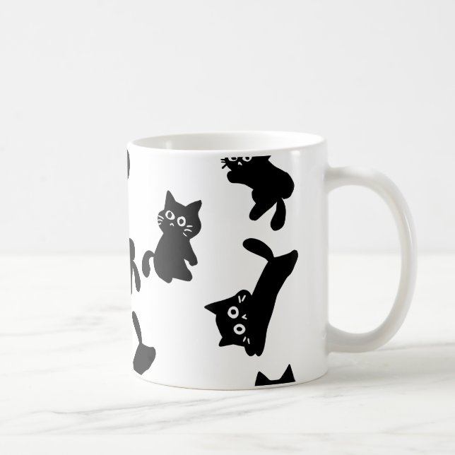Taza De Café kitty mug (Derecha)
