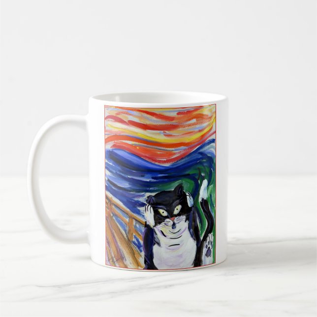 Taza De Café Kitty Scream Mug (Izquierda)
