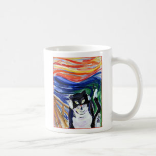 Taza De Café Kitty Scream Personalizado Cat Lover Coffee Mug