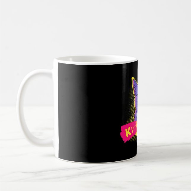 Taza De Café Kitty Vicious  (Izquierda)