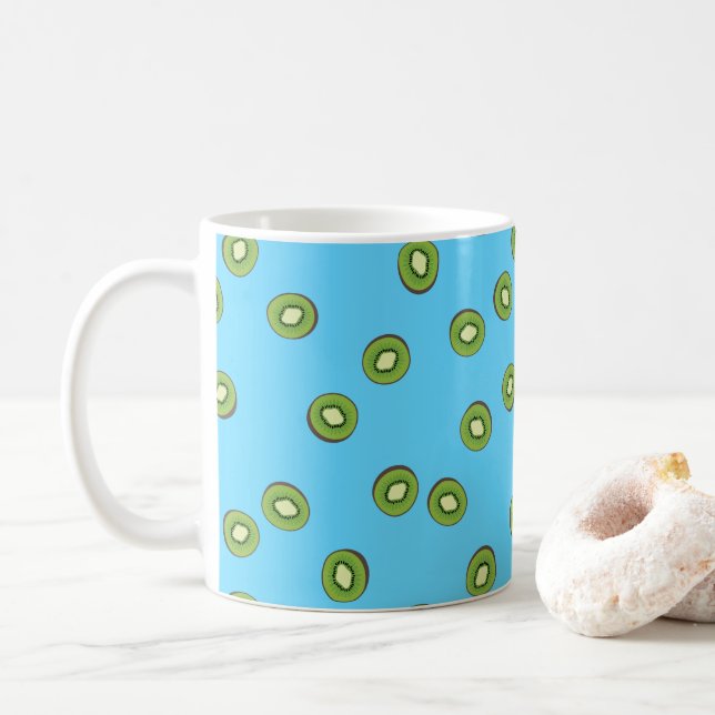Taza De Café Kiwi (Con donut)
