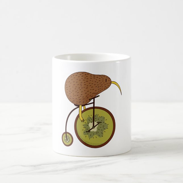 Taza De Café Kiwi Bike (Centro)