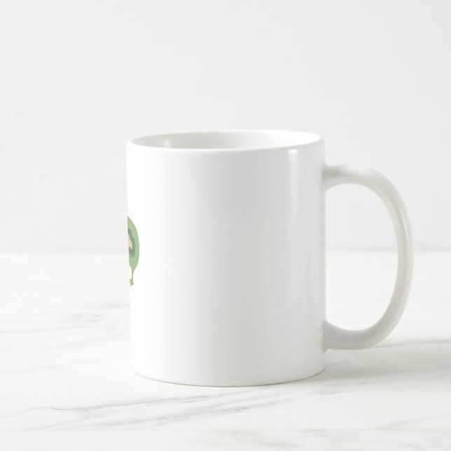 Taza De Café kiwi del nz del kiwi (Derecha)