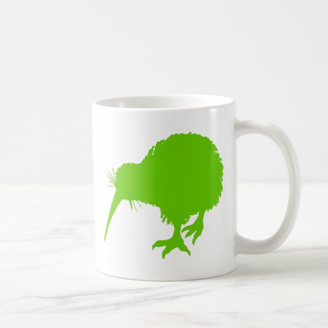 Taza De Café Kiwi Green Bird (Derecha)