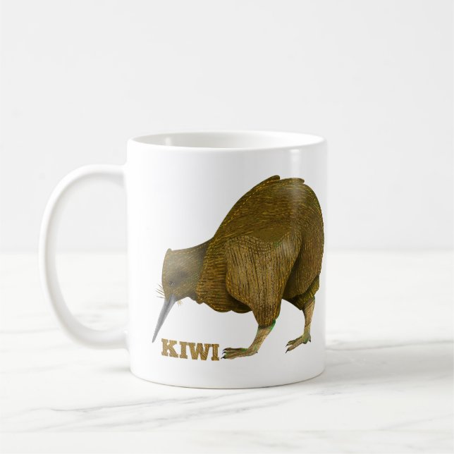 Taza De Café Kiwi N.Z. Bird (Izquierda)