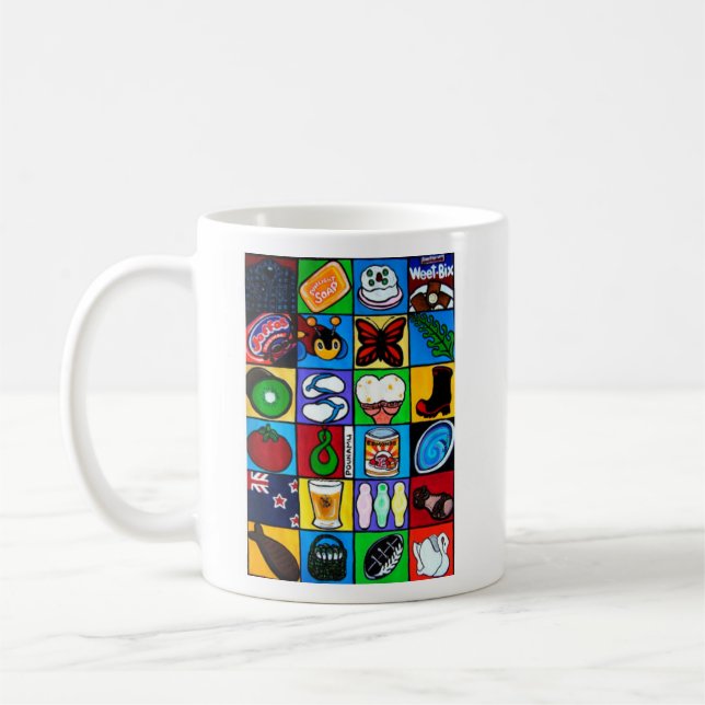 Taza de café Kiwiana (Izquierda)