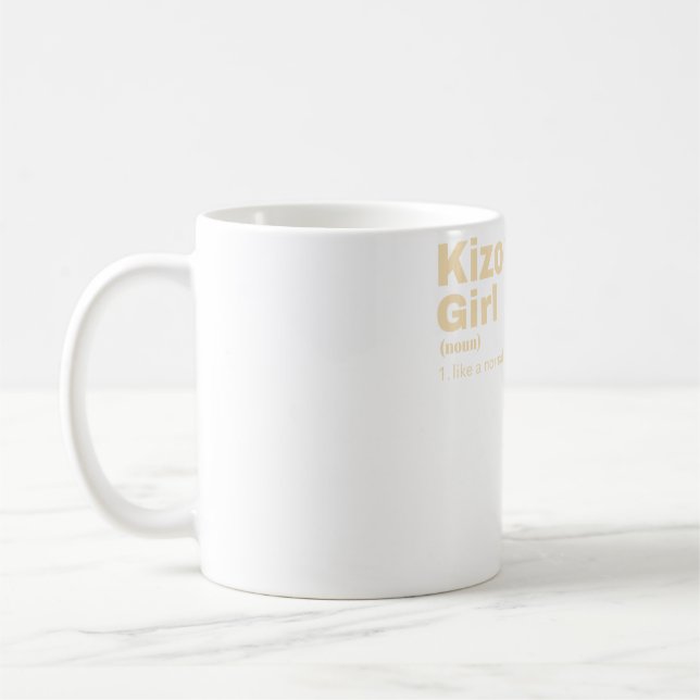 Taza De Café Kizomba  Girl - Kizomba  (Izquierda)