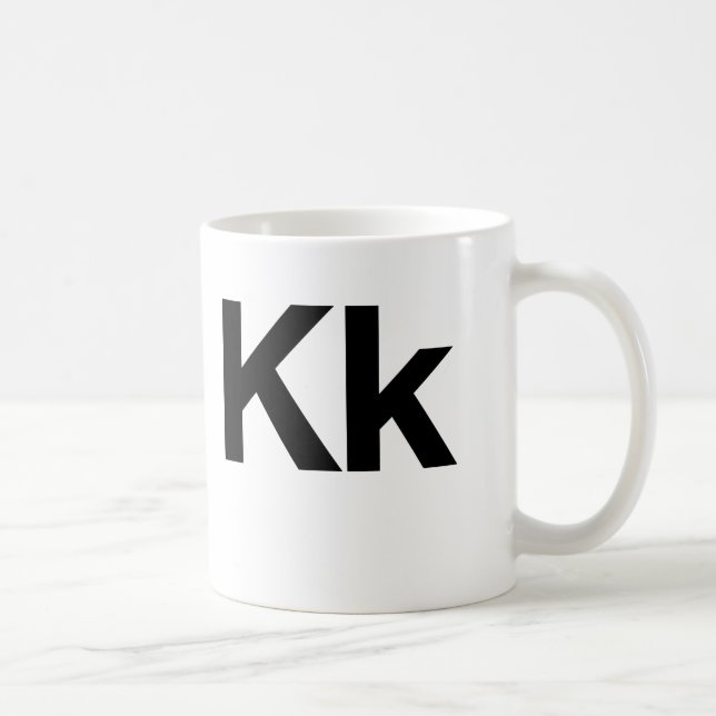 Taza De Café Kk Helvética (Derecha)