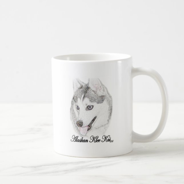 Taza De Café Klee de Alaska Kai (Derecha)