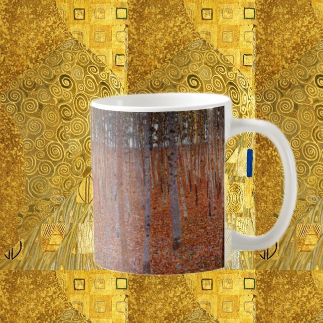 Taza De Café Klimt Beechwood-Forest (Subido por el creador)