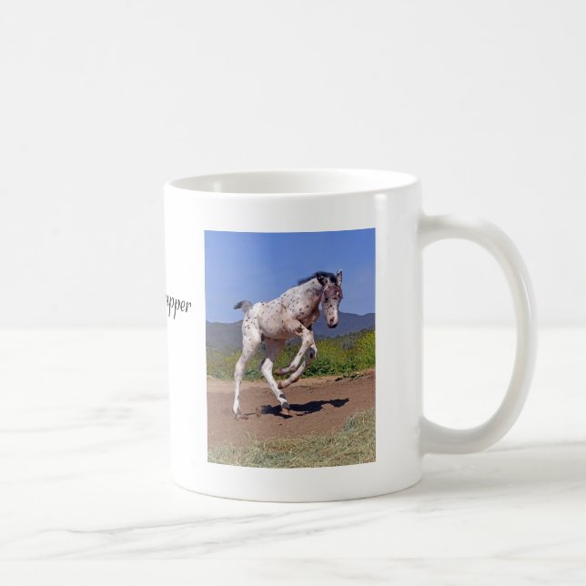 Taza De Café Knabstrupper Colt (Derecha)