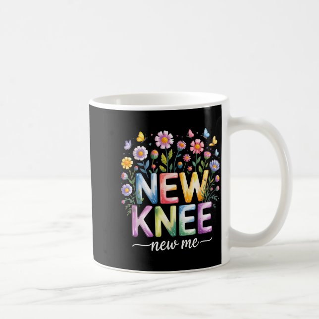 Taza De Café Knee Replacement Recovery Surgery Funny New Knee N (Derecha)