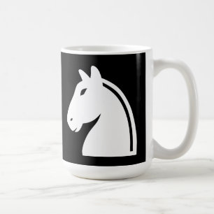 Taza De Café Knight blanco