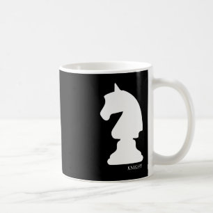 Taza De Café Knight Chess Piece Group Costumbre Club de Ajedrez